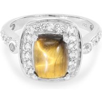 Tigerauge-Silberring Tigerauge-Silberring