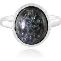 Leoparden-Opal-Silberring Leoparden-Opal-Silberring