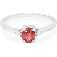 Malaya-Granat-Silberring Malaya-Granat-Silberring