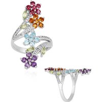 Edelstein-Silberring Edelstein-Silberring