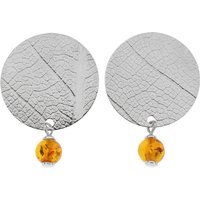 Baltischer Bernstein-Silberohrringe (dagen) Baltischer Bernstein-Silberohrringe (dagen)