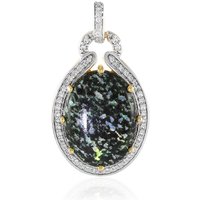 Leoparden-Opal-Silberanhänger Leoparden-Opal-Silberanhänger