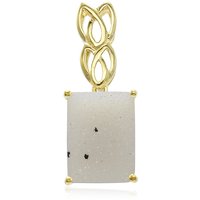 Glitzer-Achat-Silberanhänger Glitzer-Achat-Silberanhänger