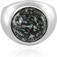 Leoparden-Opal-Silberring Leoparden-Opal-Silberring