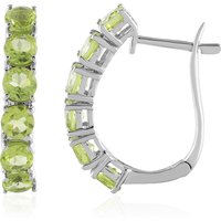 Peridot-Silberohrringe Peridot-Silberohrringe