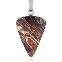 Batik-Jaspis-Silberanhänger (Bali Barong) Batik-Jaspis-Silberanhänger (Bali Barong)