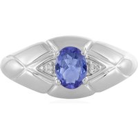 Tansanit-Silberring Tansanit-Silberring