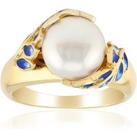 Süßwasserzuchtperlen-Silberring (TPC) Süßwasserzuchtperlen-Silberring (TPC)