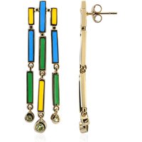 Peridot-Silberohrringe Peridot-Silberohrringe