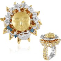 Madeira-Citrin-Silberring (Gems en Vogue) Madeira-Citrin-Silberring (Gems en Vogue)