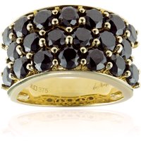 Schwarzer Brillant-Goldring (de Melo) Schwarzer Brillant-Goldring (de Melo)