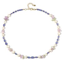 Edelstein-Silberhalskette (Riya) Edelstein-Silberhalskette (Riya)