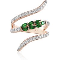 AAA-Tansania-Tsavorit-Goldring (SUHANA) AAA-Tansania-Tsavorit-Goldring (SUHANA)