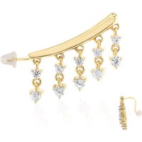 Zirkon-Silberohrringe (M de Luca) Zirkon-Silberohrringe (M de Luca)