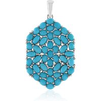 Sleeping Beauty-Türkis-Silberanhänger (Faszination Türkis) Sleeping Beauty-Türkis-Silberanhänger (Faszination Türkis)