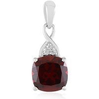 Mosambik-Granat-Silberanhänger Mosambik-Granat-Silberanhänger