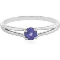 Tansanit-Silberring Tansanit-Silberring