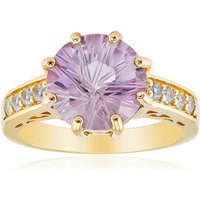 Bolivianischer Amethyst-Silberring Bolivianischer Amethyst-Silberring