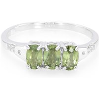 Mosambik-Saphir-Silberring Mosambik-Saphir-Silberring