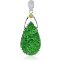 Uwarowit-Silberanhänger (Bali Barong) Uwarowit-Silberanhänger (Bali Barong)