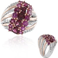 Rhodolith-Silberring (Gems en Vogue) Rhodolith-Silberring (Gems en Vogue)