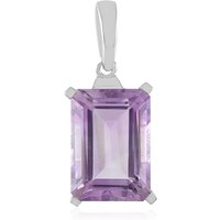 Lavendel-Amethyst-Silberanhänger Lavendel-Amethyst-Silberanhänger