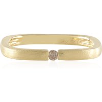 I2 Champagner-Brillant-Silberring (de Melo) I2 Champagner-Brillant-Silberring (de Melo)