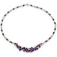 Edelstein-Silbercollier Edelstein-Silbercollier