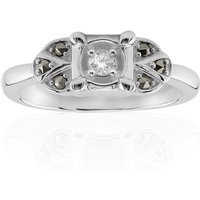 I2 (J) Brillant-Silberring (Annette classic) I2 (J) Brillant-Silberring (Annette classic)