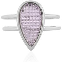 Lavendel-Amethyst-Silberring Lavendel-Amethyst-Silberring