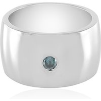 Blauer I3 Brillant-Messingring (Juwelo Style) Blauer I3 Brillant-Messingring (Juwelo Style)