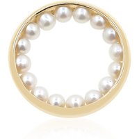 Weiße Süßwasserzuchtperlen-Goldanhänger (de Melo) Weiße Süßwasserzuchtperlen-Goldanhänger (de Melo)