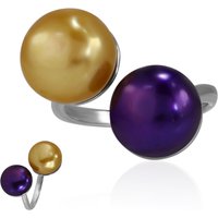 Süßwasserzuchtperlen-Silberring (TPC) Süßwasserzuchtperlen-Silberring (TPC)