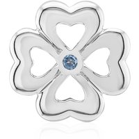 Schweizblauer Topas-Silberanhänger (Annette) Schweizblauer Topas-Silberanhänger (Annette)