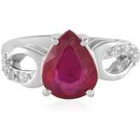 Madagaskar-Rubin-Silberring Madagaskar-Rubin-Silberring