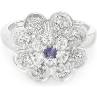 Madagaskar-Iolith-Silberring Madagaskar-Iolith-Silberring