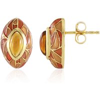 Madeira-Citrin-Silberohrringe (Adela Silber) Madeira-Citrin-Silberohrringe (Adela Silber)