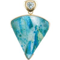 Atacama-Opal-Silberanhänger (Bali Barong) Atacama-Opal-Silberanhänger (Bali Barong)