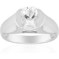 Herkimer Quarz-Silberring (Pallanova) Herkimer Quarz-Silberring (Pallanova)