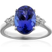 AAA-Tansanit-Goldring (CIRARI) AAA-Tansanit-Goldring (CIRARI)