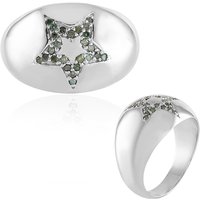 Grüner I3 Diamant-Messingring (Juwelo Style) Grüner I3 Diamant-Messingring (Juwelo Style)