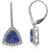 AAA-Tansanit-Goldohrringe (CIRARI) AAA-Tansanit-Goldohrringe (CIRARI)