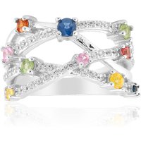 Saphir-Silberring Saphir-Silberring