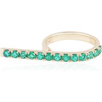 Russischer Smaragd-Goldring (de Melo) Russischer Smaragd-Goldring (de Melo)