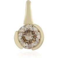 I2 Champagner-Brillant-Goldanhänger I2 Champagner-Brillant-Goldanhänger