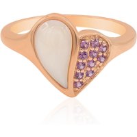 Perlmutt-Silberring Perlmutt-Silberring