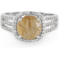 Rutilquarz-Silberring Rutilquarz-Silberring