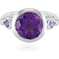 Sibirischer Amethyst-Silberring (Adela Silber) Sibirischer Amethyst-Silberring (Adela Silber)