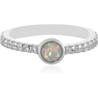 Welo-Opal-Silberring Welo-Opal-Silberring