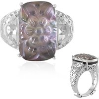 Perlmutt-Silberring (Dallas Prince Designs) Perlmutt-Silberring (Dallas Prince Designs)